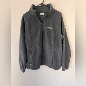 Columbia Soft Fleece Full Zip Up Jacket